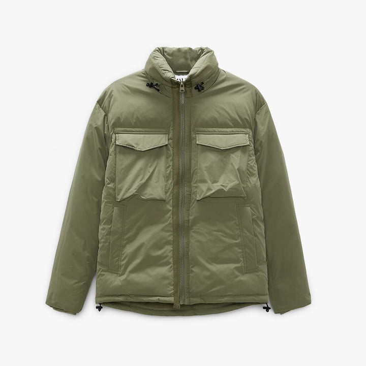 Herren lässige Outdoorjacke mit abnehmbarer Kapuze und großzügigen Taschen Drune