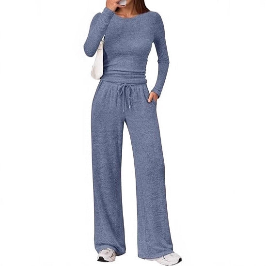 Damen gemütliches Lounge-Set mit weitem Schnitt Drune