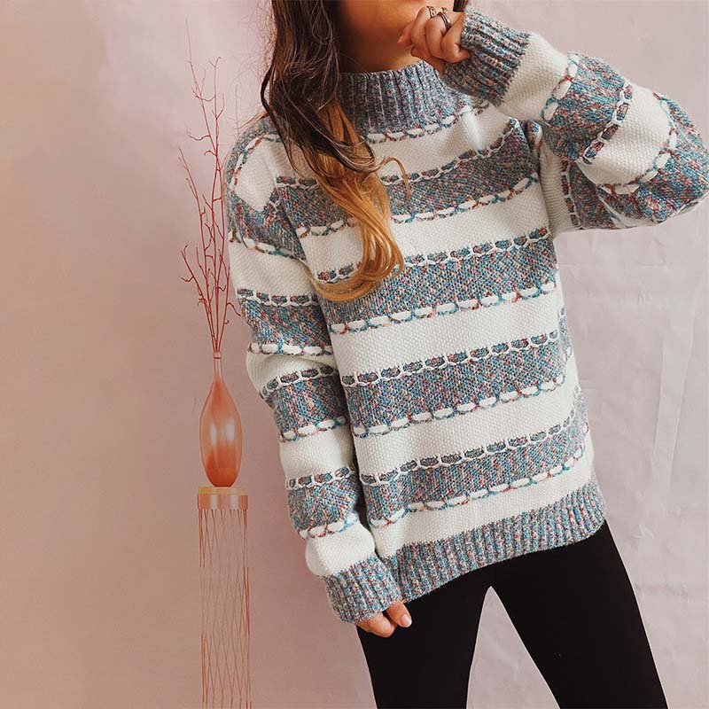 Drune | Gestreifter Strickpullover mit Zeitlosem Design