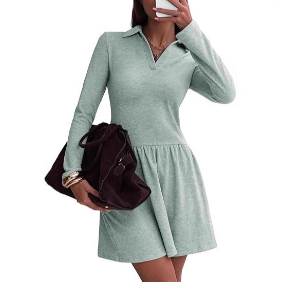 Damen Sportliches Polo-Kleid Drune