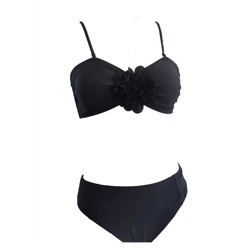 Damen Bikini-Set mit dekorativem Blumendesign und hochwertiger Materialbeschaffenheit Drune