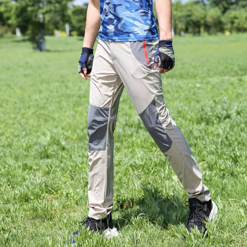 Herren nan leichte Stretch-Outdoorhose mit verstärkten Knien und ergonomischer Bewegungspasse Drune