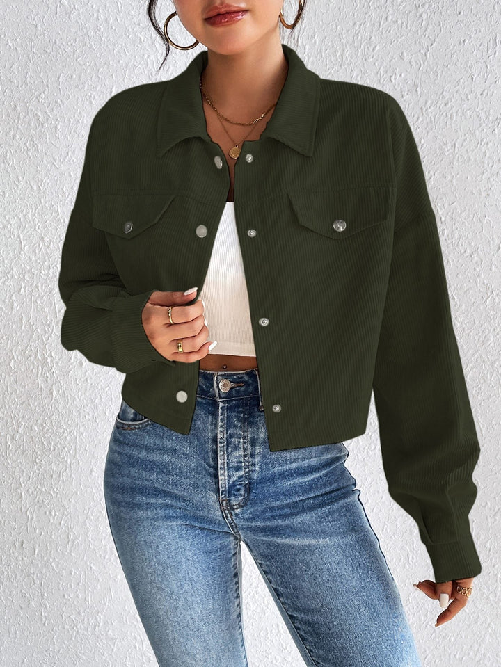 Drune | Denimjacke - Lässige Alltagslayer - Baumwollmischung - Vielseitiger Streetstyle