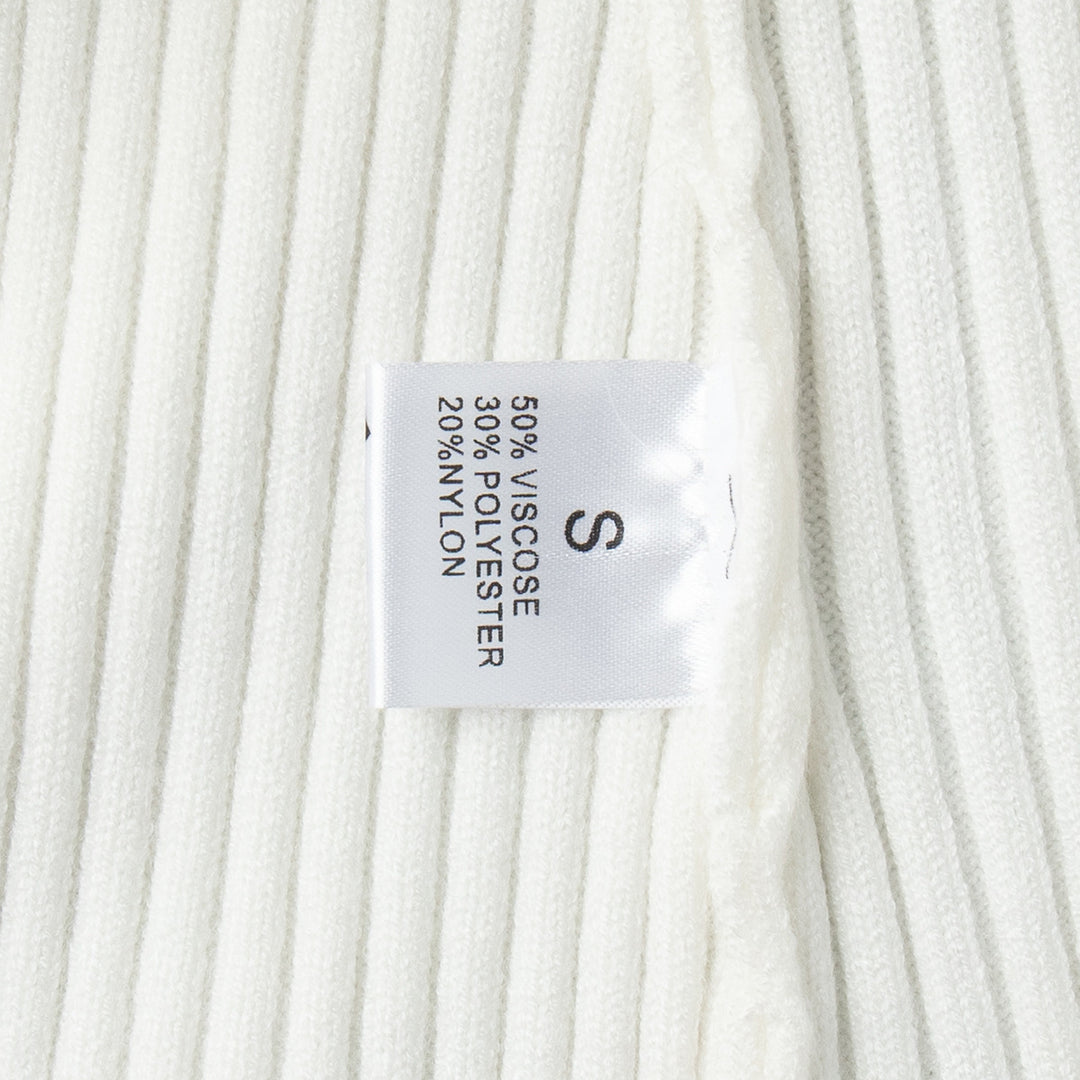 Damen sportlicher Strickpullover mit hohem Kragen Drune
