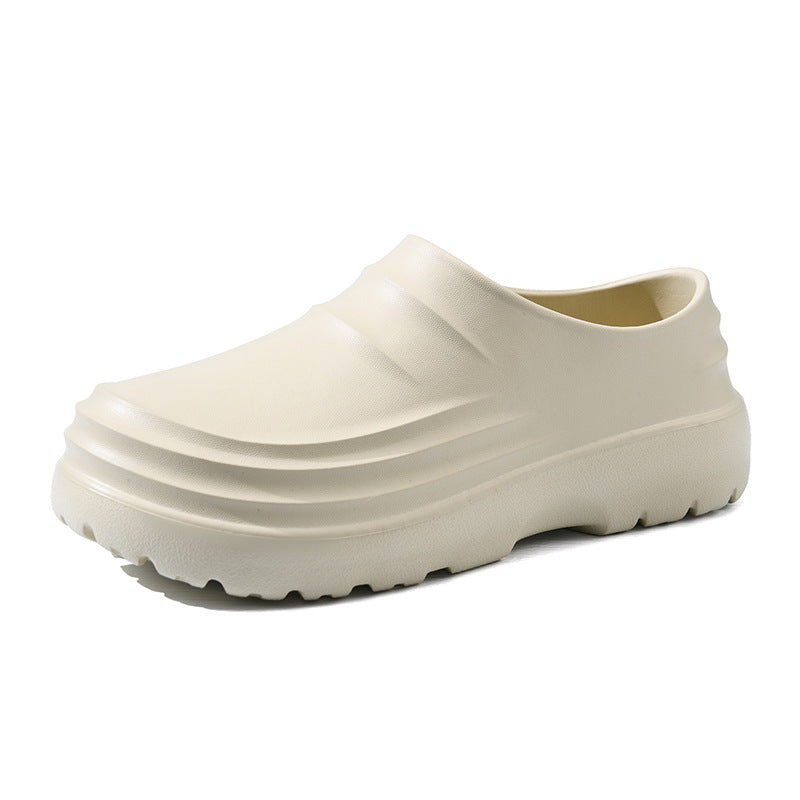 Femme Ergonomische Slip-On Clogs mit Gepolstertem Fußbett Drune