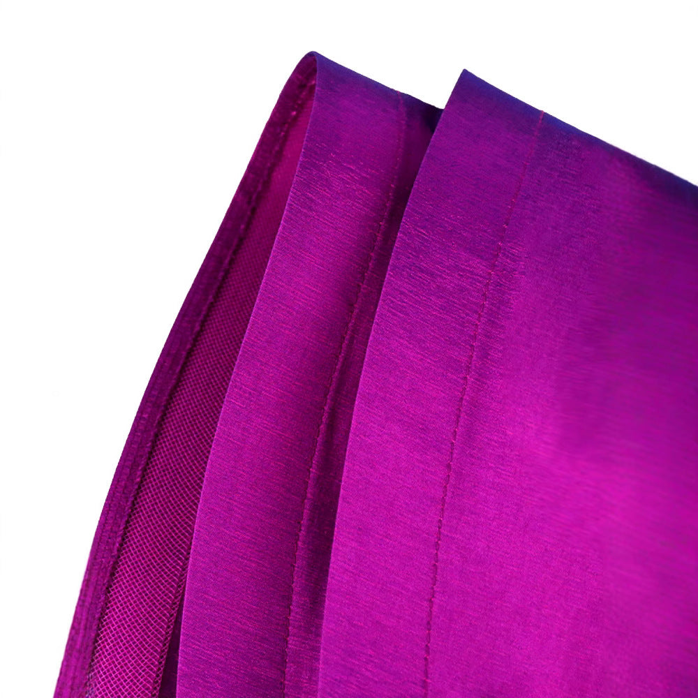 Damen Elegantes Kleid mit voluminösen Puffärmeln Drune