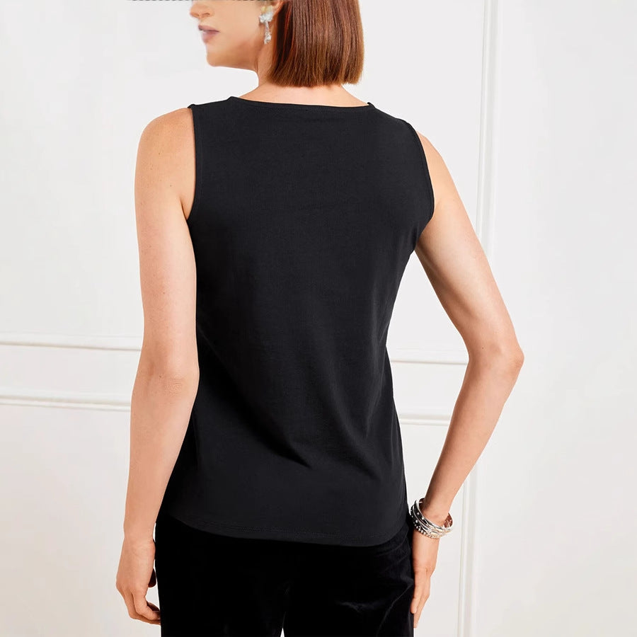 Damen Funktionsbluse mit Pailletten Drune