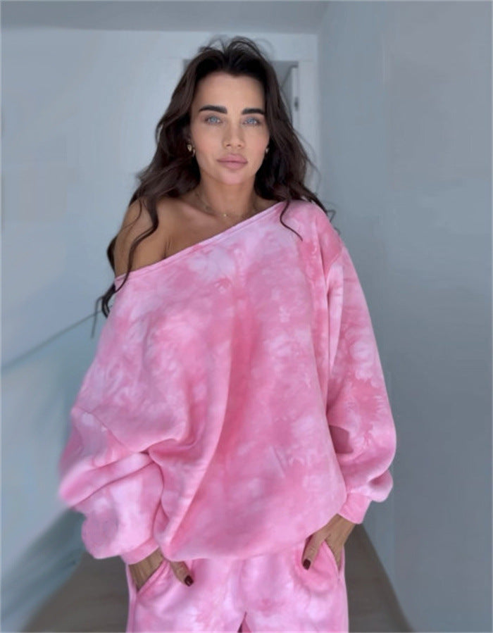 Damen lässiger Oversized Pullover Drune