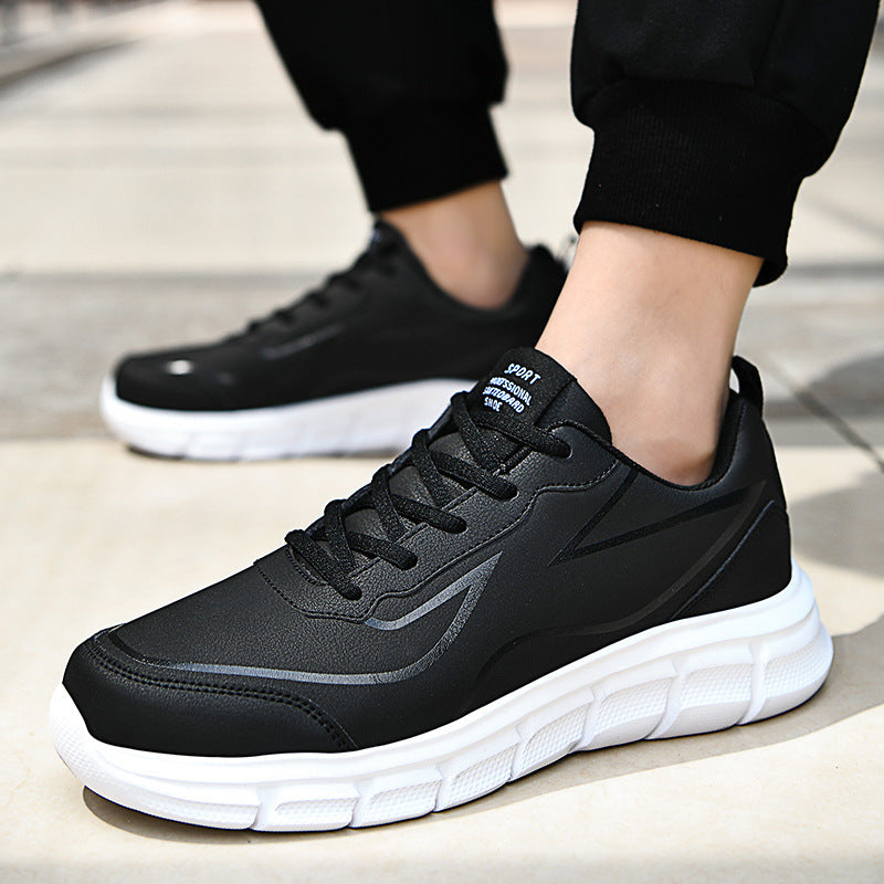 Herren nan moderner City-Comfort Sneaker mit segmentierter Dämpfungssohle, ergonomischer Memory-Innensohle und gepolstertem Fersenkragen Drune