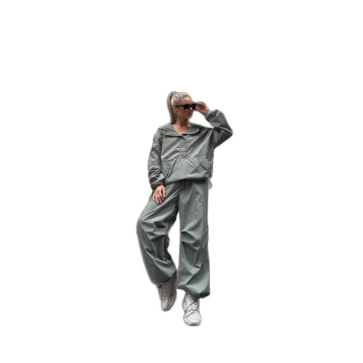 Damen Kurze Regenjacke Drune