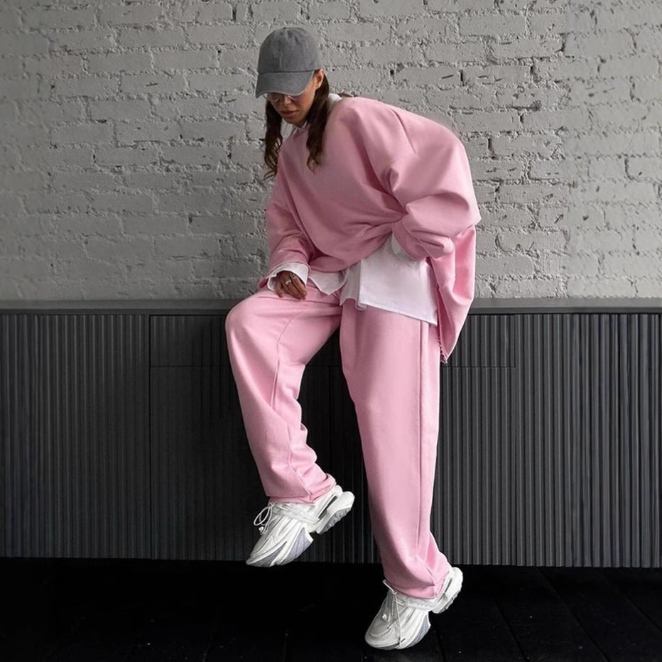 Damen Oversized Loungewear Set mit modischem Schnitt Drune