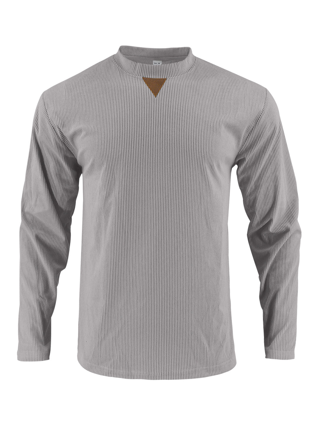 Herren Langarmshirt mit strukturiertem Rippdesign Drune