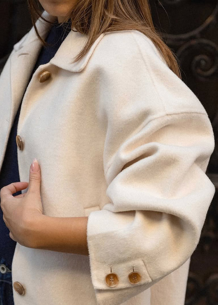 Drune | Grace - Kurz geschnittene Wollmischjacke