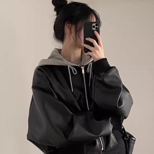 Drune | Damen Oversize Kapuzenjacken