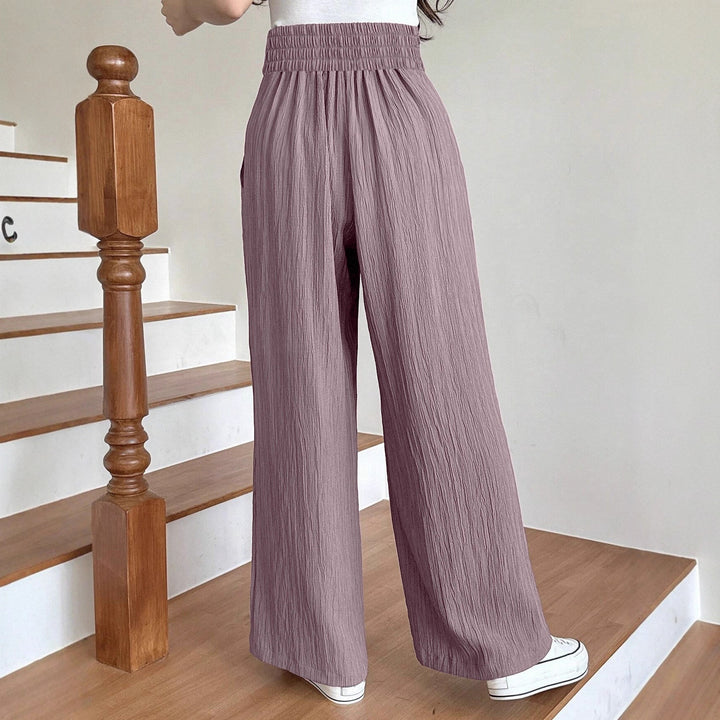 Damen weite Faltenhose Drune
