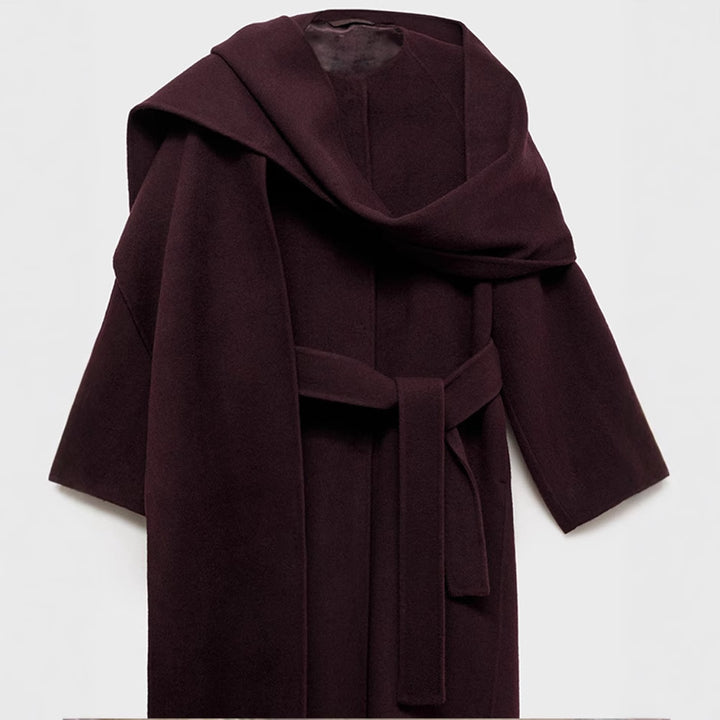 Damen elegante und vielseitige Poncho-Jacke Drune