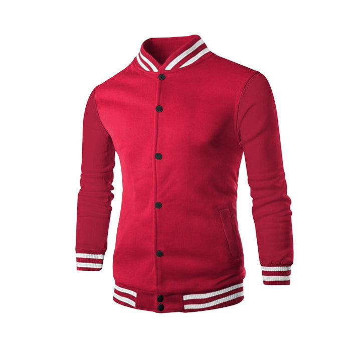 Herren Collegejacke mit elastischen Bündchen und hochwertiger Verarbeitung Drune