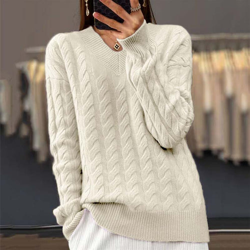 Drune | Pullover Aus Gedrehtem Strick