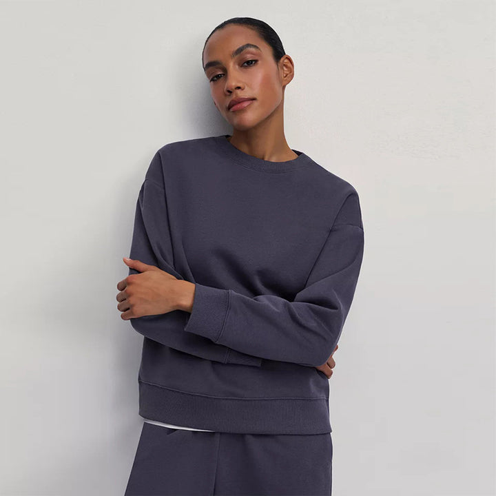 Damen gemütlicher Sweatpullover Drune