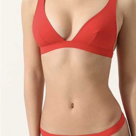 Damen Triangel-Bikinioberteil mit verstärkter Unterstützung Drune