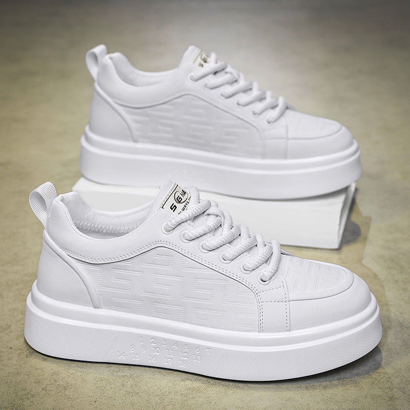 Damen Komfortable Sneaker mit hoher Sohle Drune