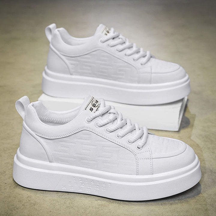 Damen Komfortable Sneaker mit hoher Sohle Drune