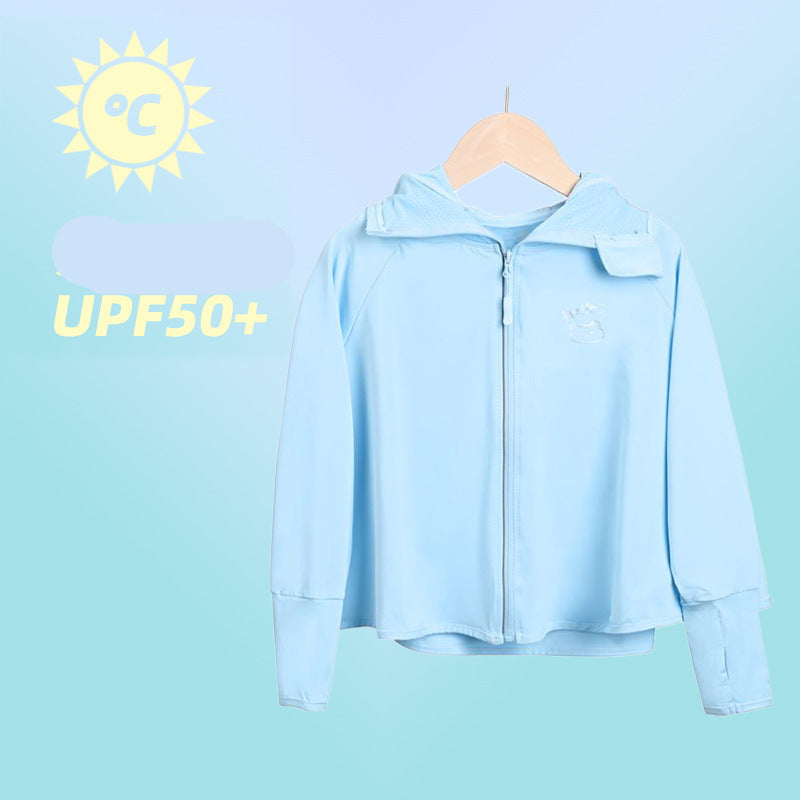 Damen Leichte UV-Schutzjacke mit Kapuze Drune