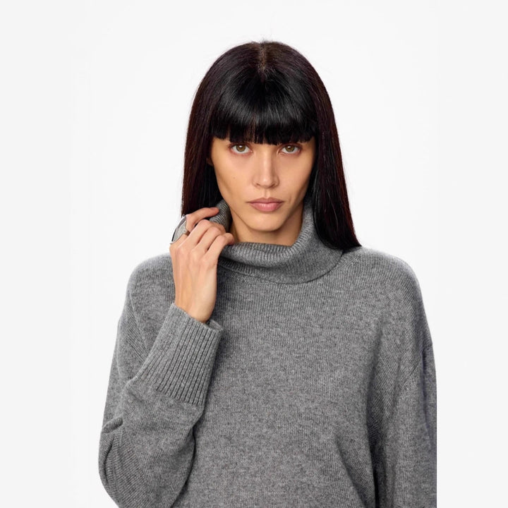 Damen modischer Rollkragenpullover Drune