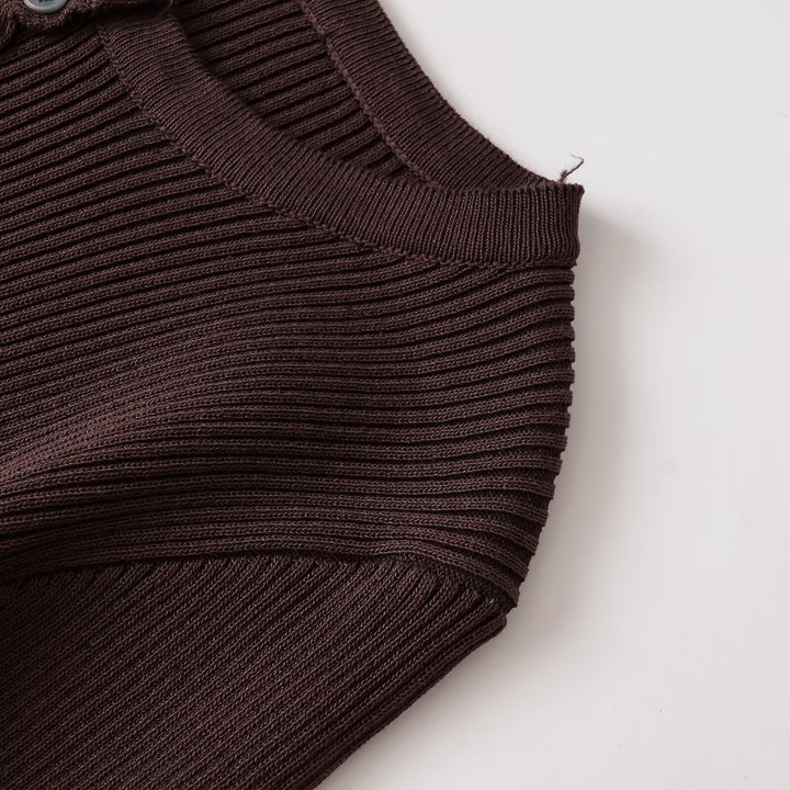 Damen Strickjacke mit dekorativen Knöpfen Drune