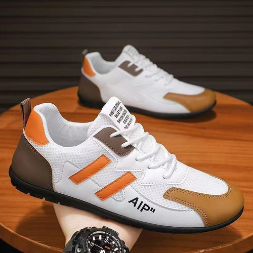 Damen sportliche Sneakers mit atmungsaktivem Mesh-Obermaterial und dämpfender Sohle Drune