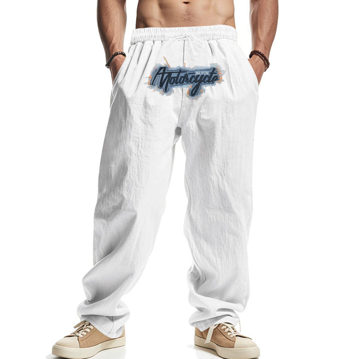 Herren Bequeme Freizeit-Pants mit elastischem Bund und seitlichen Taschen Drune