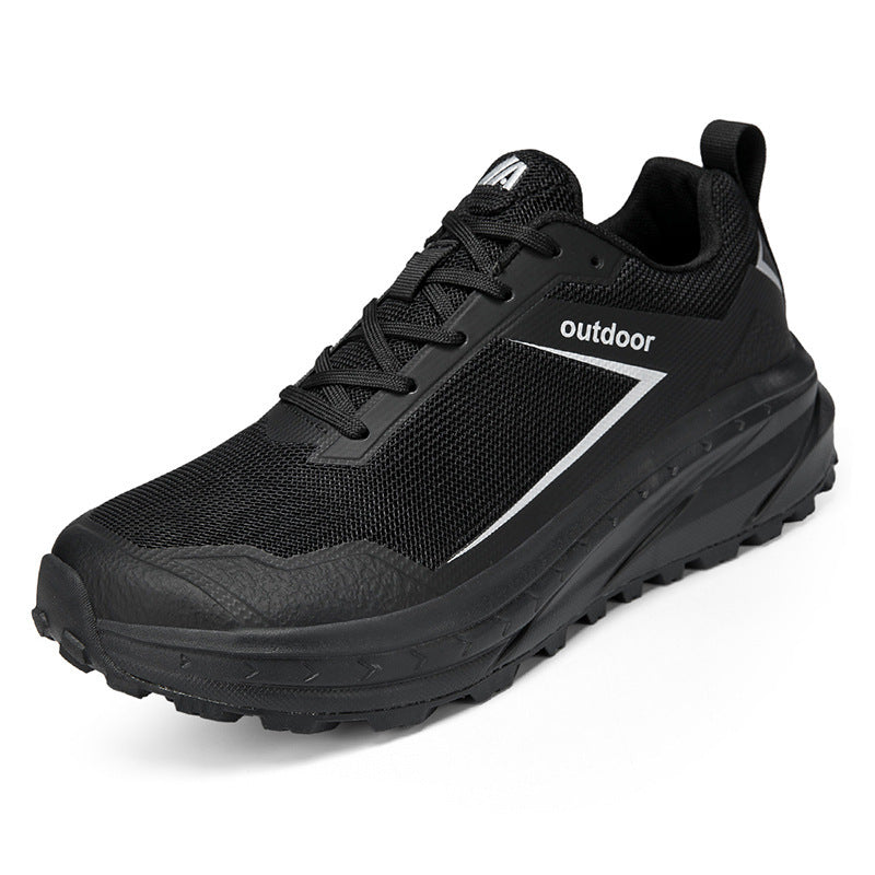 Unisex nan robuster Geländelaufschuh mit stoßdämpfender Zwischensohle und griffiger Profilsohle Drune