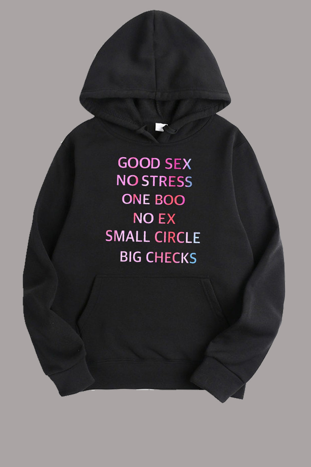 Damen Kapuzenpullover mit kreativem Spruch Drune
