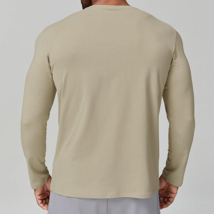 Herren Sportliches Langarmshirt mit atmungsaktiver Funktion Drune