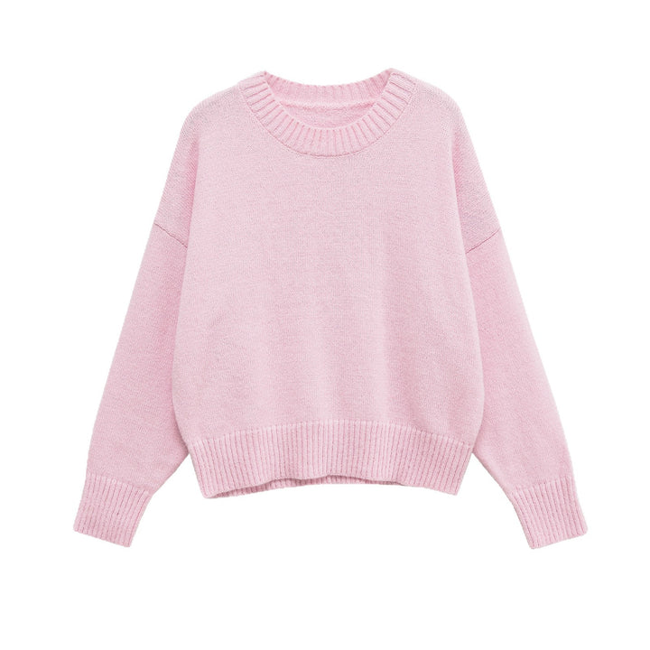Damen lässiger Oversized Pullover Drune
