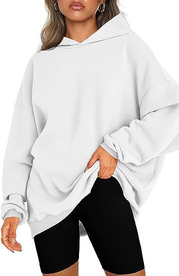 Damen Oversized Kapuzenpullover Drune