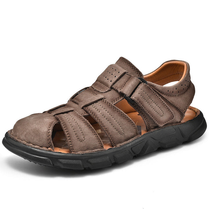 Herren bequeme Sandalen aus hochwertigem Leder Drune