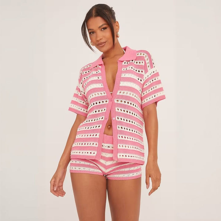 Damen Netzkleidungsset Drune