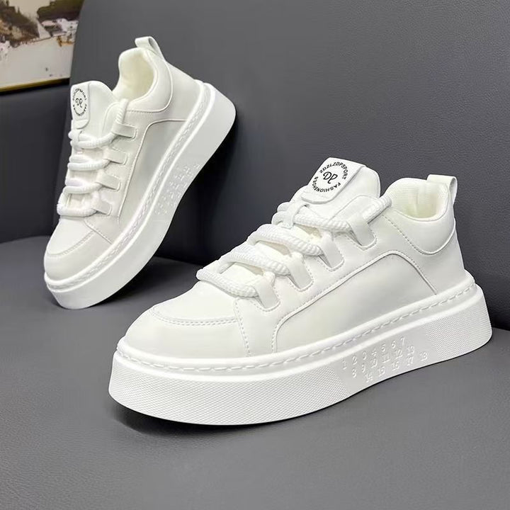 Damen modische Sneaker mit hoher Plateausohle Drune