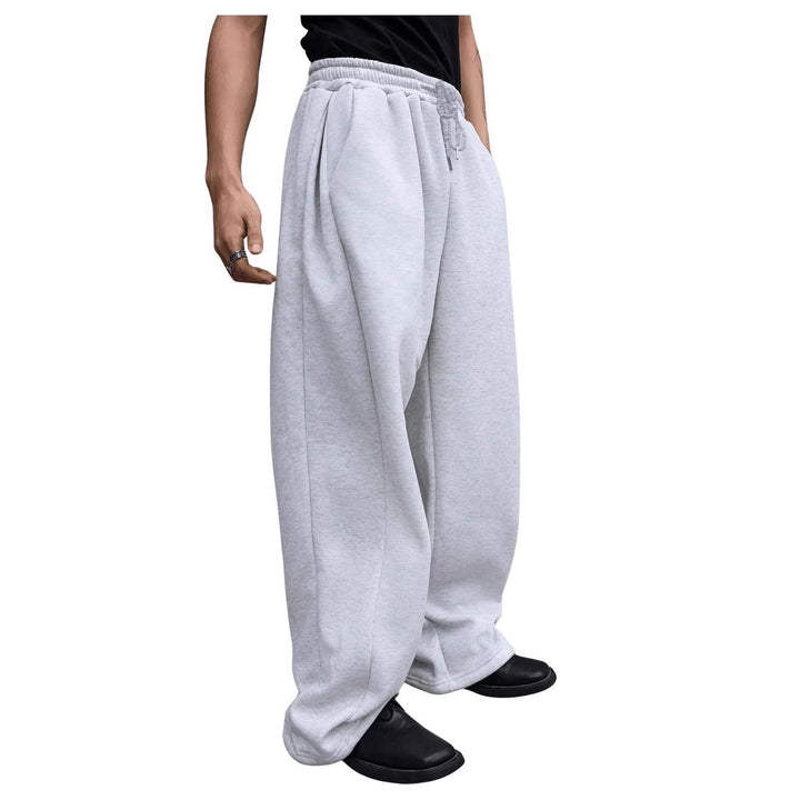 Unisex nan lässige Oversize Jogginghose mit elastischem Bund und Kordelzug Drune