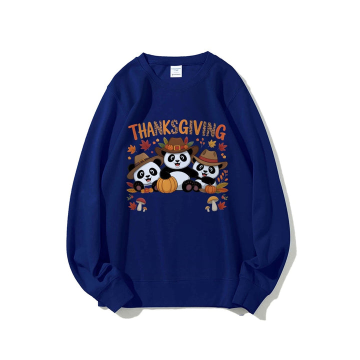 Damen Sweatshirt mit lustigem Tierdesign und herbstlichem Motiv Drune