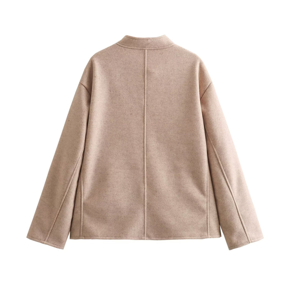 Damen Übergangsjacke im modernen Oversized-Schnitt mit praktischen Taschen Drune