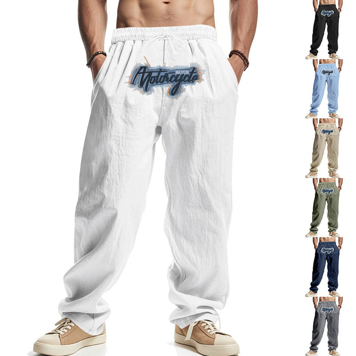 Herren Bequeme Freizeit-Pants mit elastischem Bund und seitlichen Taschen Drune