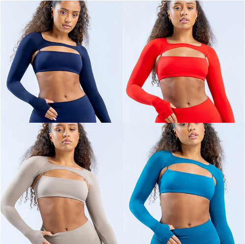 Damen Sportlicher Bikini-Oberteil mit schmalen Trägern Drune