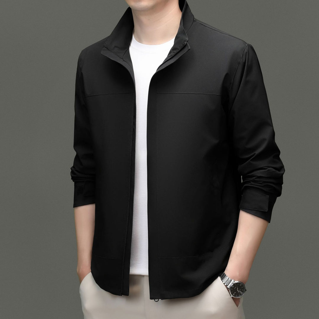 Herren sportliche Funktionsjacke mit innovativem Materialmix Drune