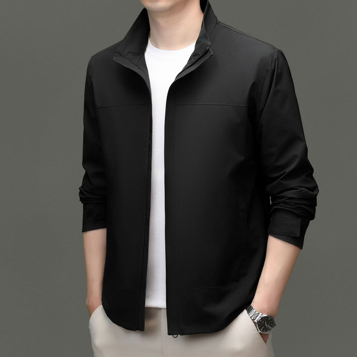 Herren sportliche Funktionsjacke mit innovativem Materialmix Drune