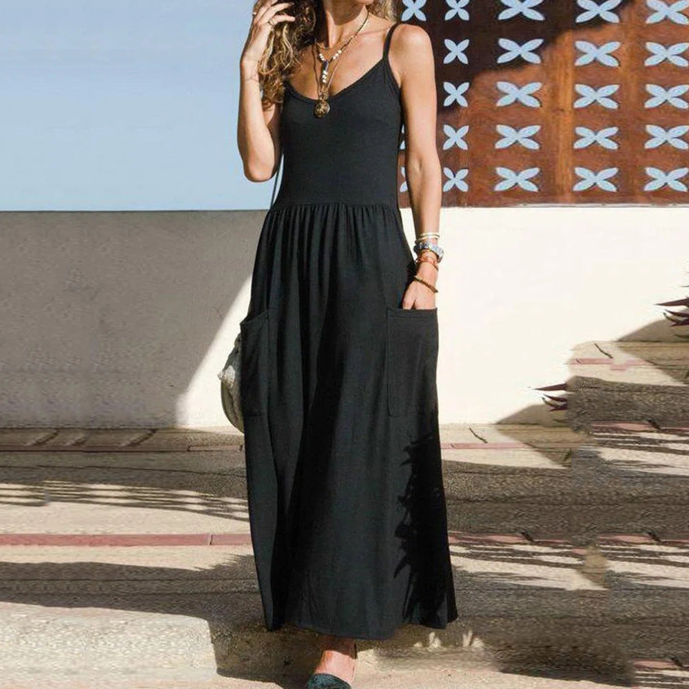 Damen Maxikleid im lässigen Boho-Stil Drune