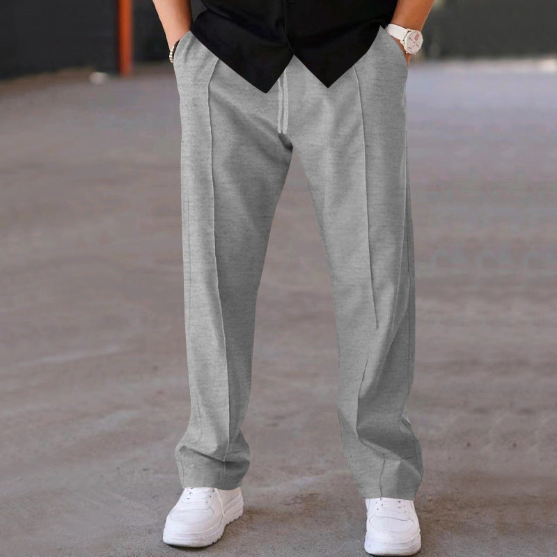 Herren Bequeme Sweatpants mit eleganter Optik und seitlichen Eingrifftaschen Drune