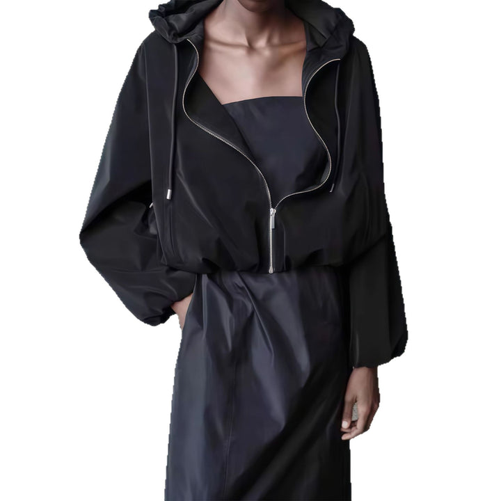 Damen Oversized Sportjacke mit praktischen Taschen und modernem Schnitt Drune