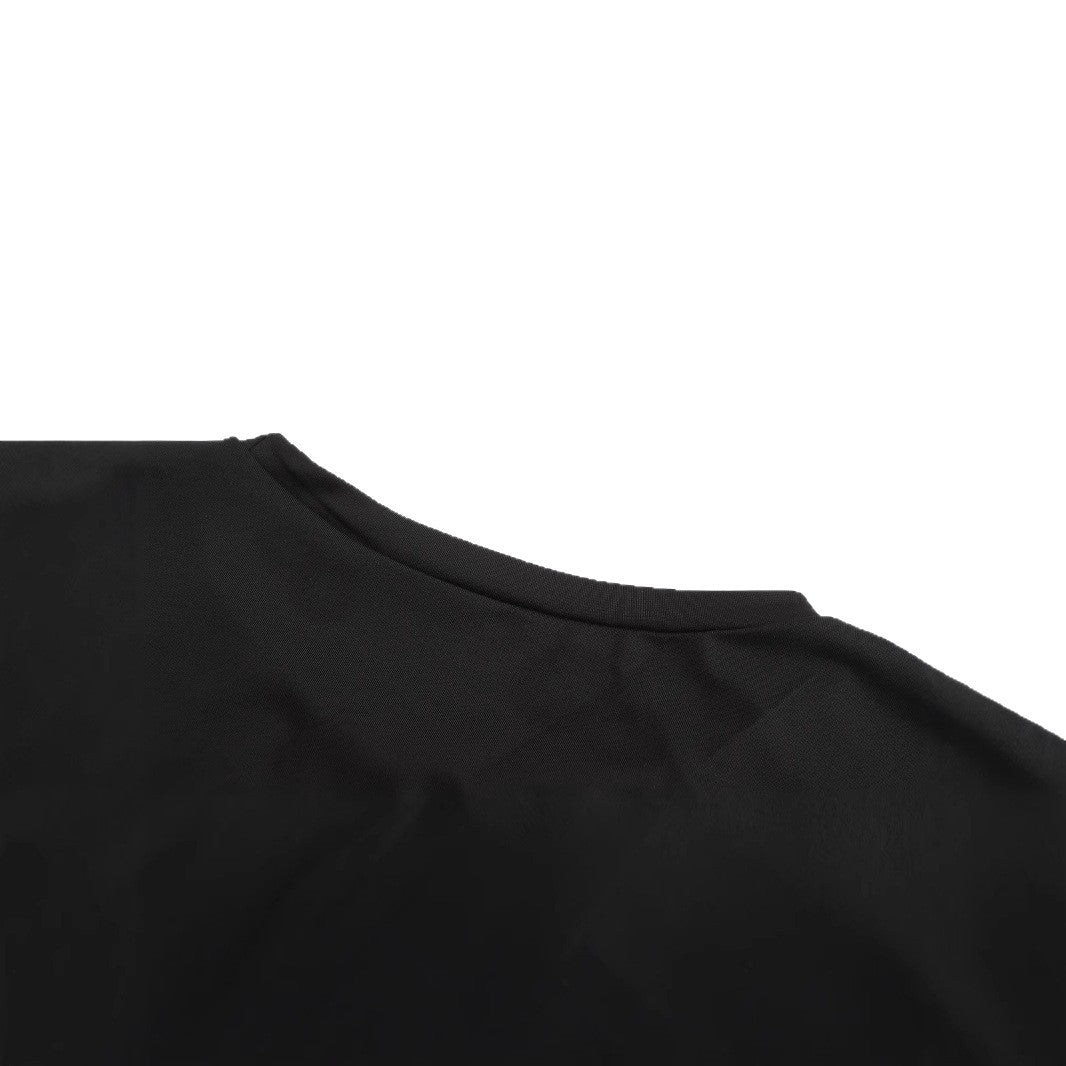 Damen nan Oversize-Sweatkleid mit Halloween-Skelettprint, weichem Baumwollmix und geripptem Rundhalsausschnitt Drune